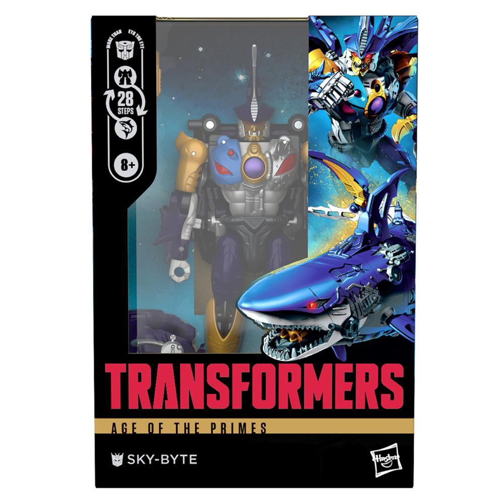 Transformers Age of the Primes Voyager Class Sky-Byte Action Figure - Image 7
