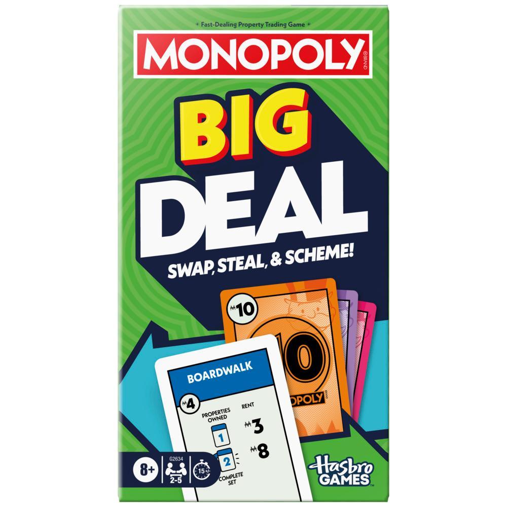 Monopoly Big Deal Card Game Oversized Giant Large Cards for Family Fun Ages 8 2 to 5 Players 15 Mins Travel Games for Kids and Adults - Image 6