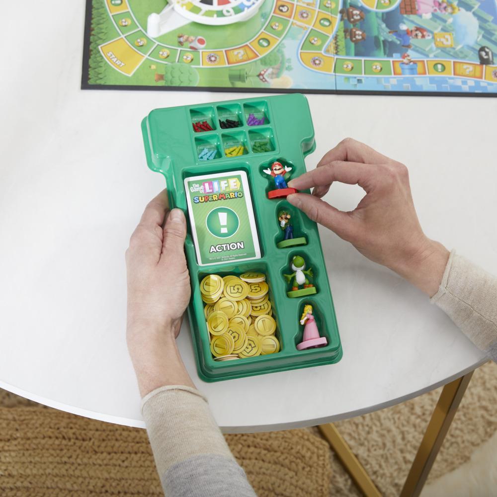 The Game of Life Super Mario Edition Board Game for Kids Ages 8 and Up - Image 2