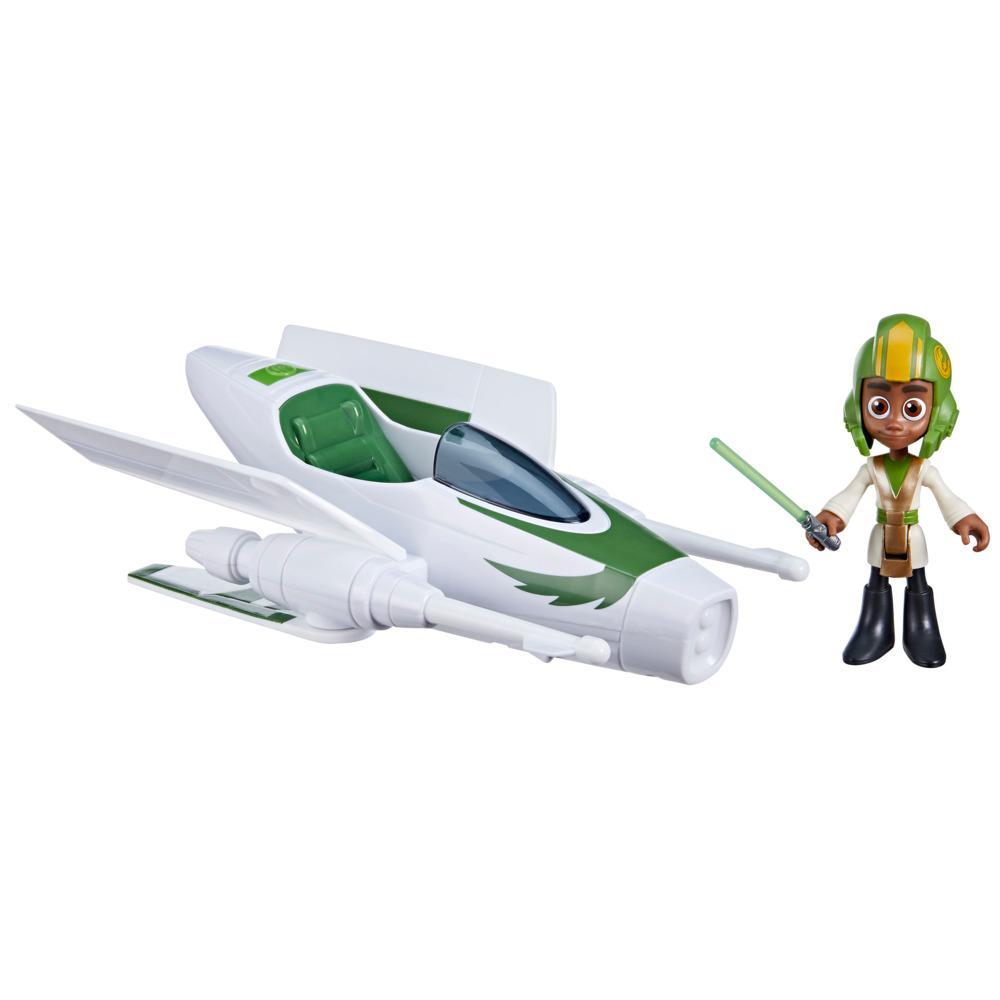 Star Wars Young Jedi Adventures Jedi Pilot Kai Brightstar Preschool Toys 4-Scale - Image 6