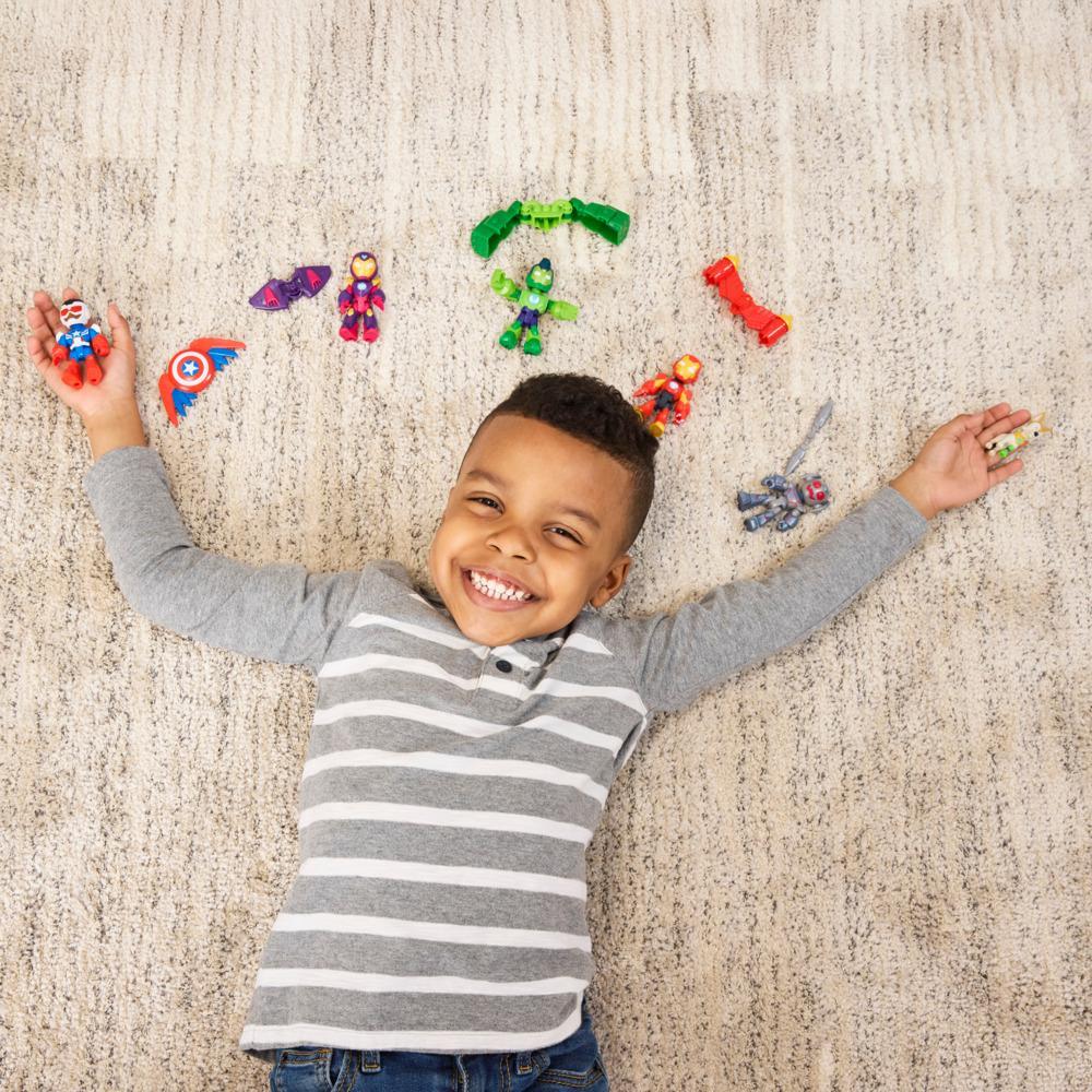 Marvel Iron Man and his Awesome Friends Armored-Up Avengers Pack Action Figure Set - Image 4