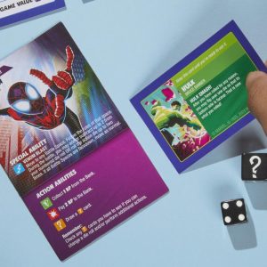 Monopoly Flip Edition Marvel Board Game for 2 to 4 Players Ages 8