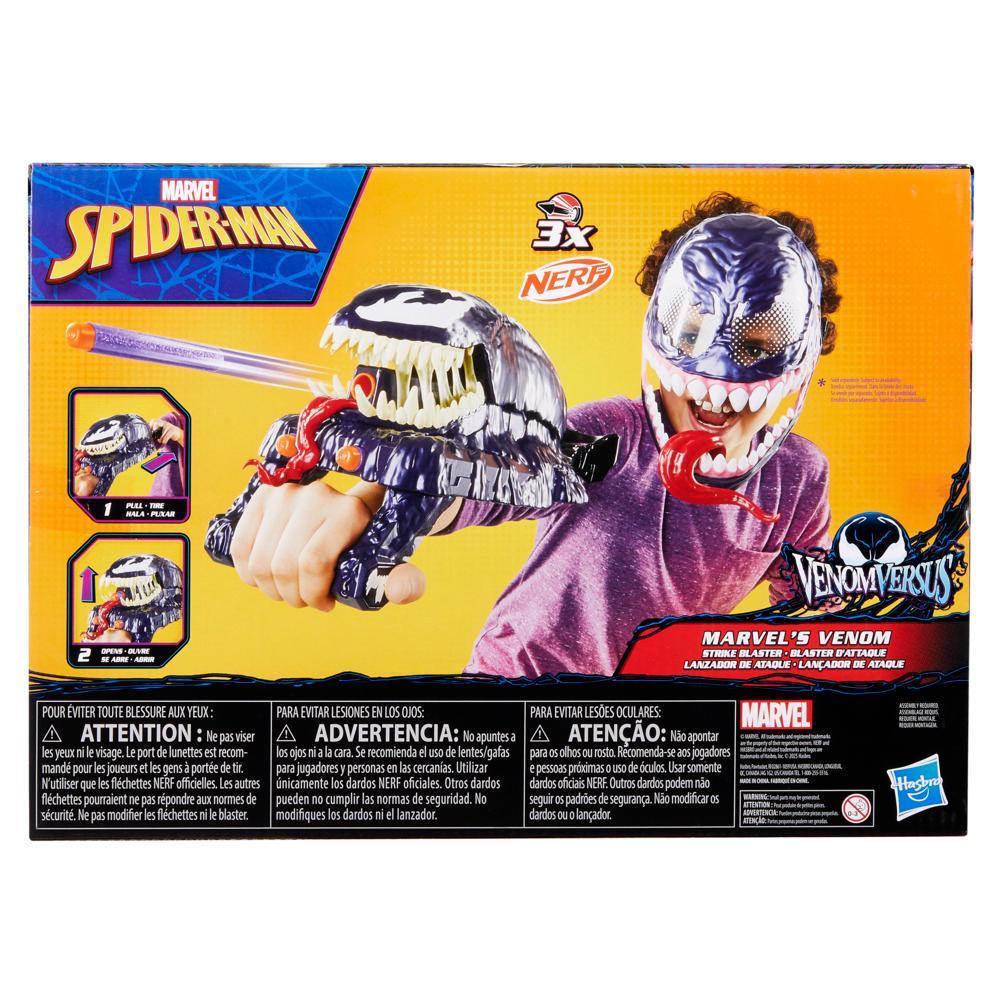 Marvel Spider-Man VenomVersus Marvels Venom Strike Blaster Super Hero Toys Ages 5 - Image 8