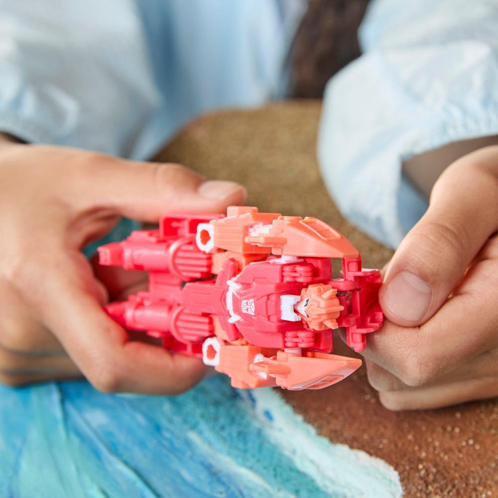 Transformers CYBERWORLD Cyber Changers Elita-1 Action Figure - Image 5