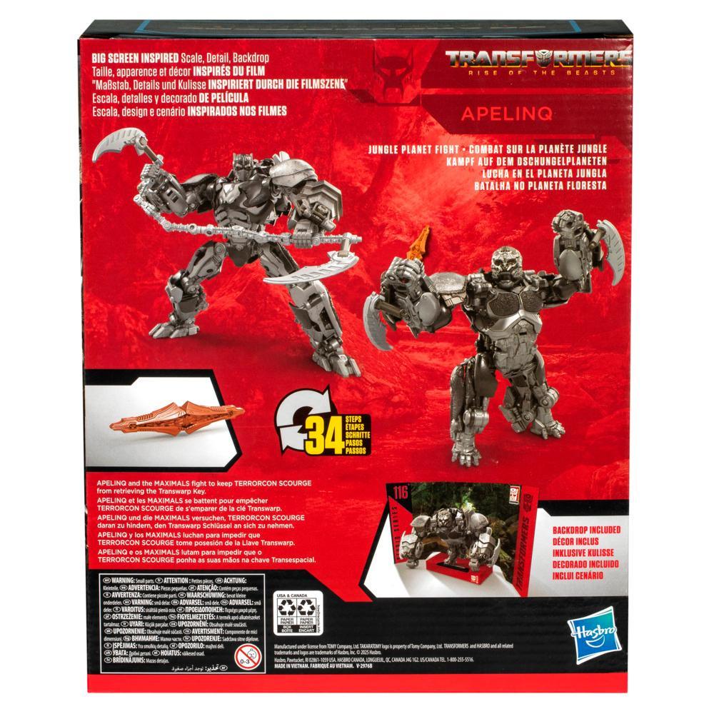 Transformers Studio Series Leader Class Rise of the Beasts 116 Apelinq Action Figure - Image 3