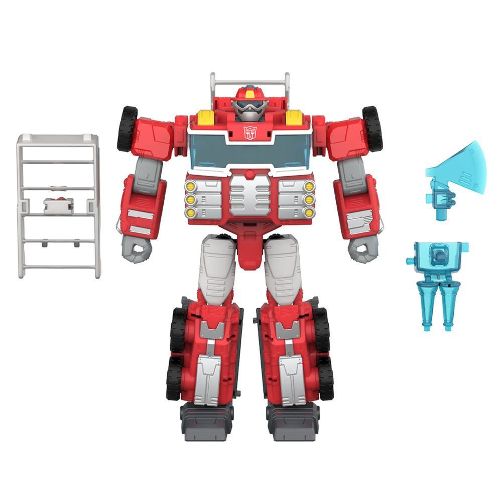 Transformers Age of the Primes Voyager Class Rescue Bot Heatwave Action Figure - Image 6