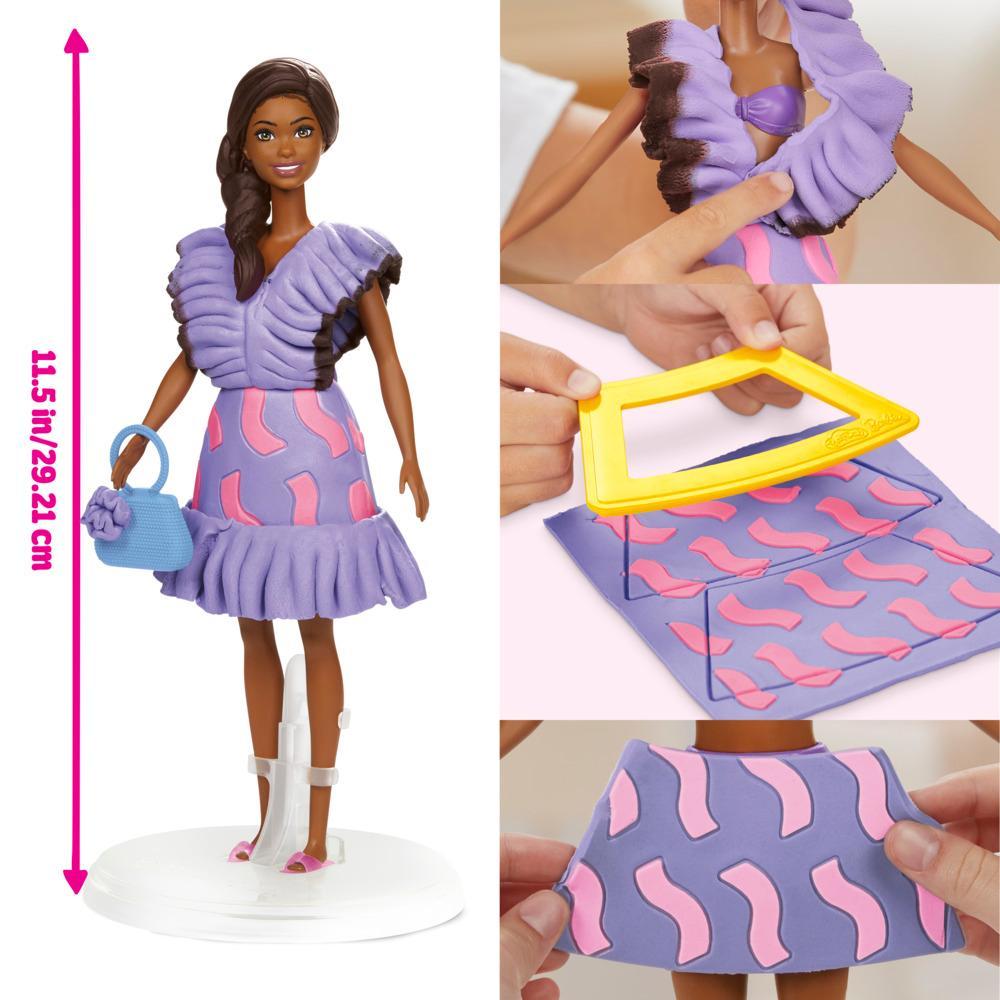 Play-Doh Barbie Fashionista Ruffles Doll Set - Image 2