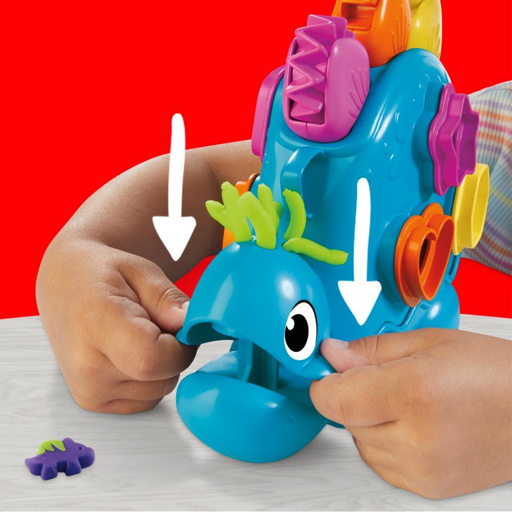 Play-Doh Shapes Colors Dino Starter Set Tactile Sensory Play Dinosaur Toys for Kids 2 11 Accessories - Image 4