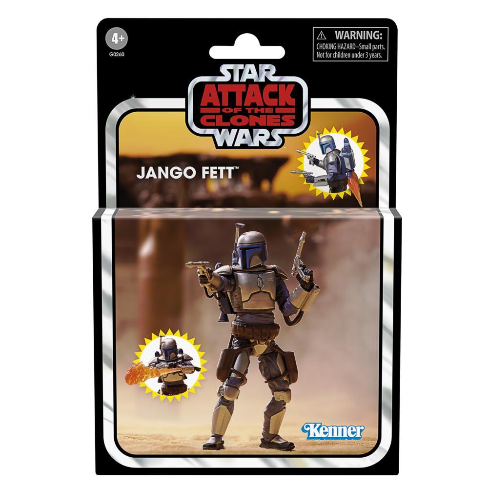Star Wars The Vintage Collection Jango Fett Star Wars Attack of the Clones Deluxe Action Figure 375 - Image 7