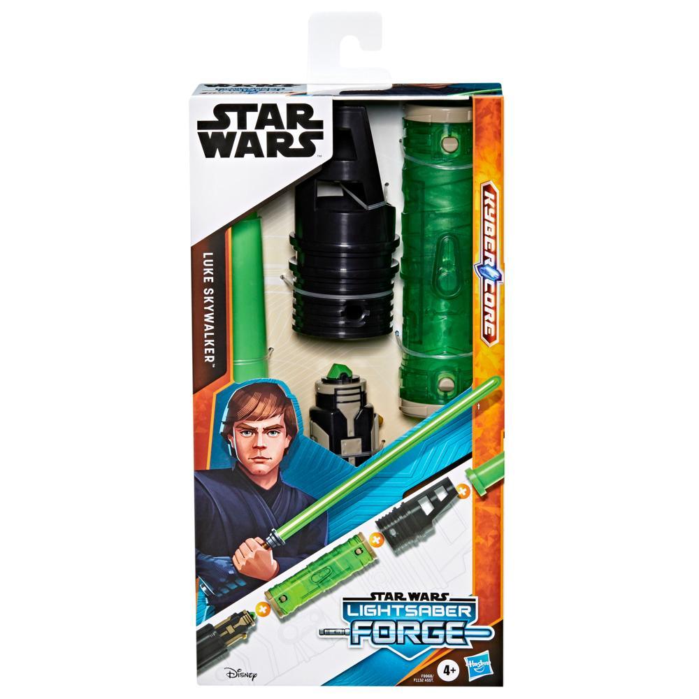 Star Wars Lightsaber Forge Kyber Core Luke Skywalker Green Customizable Lightsaber - Image 2