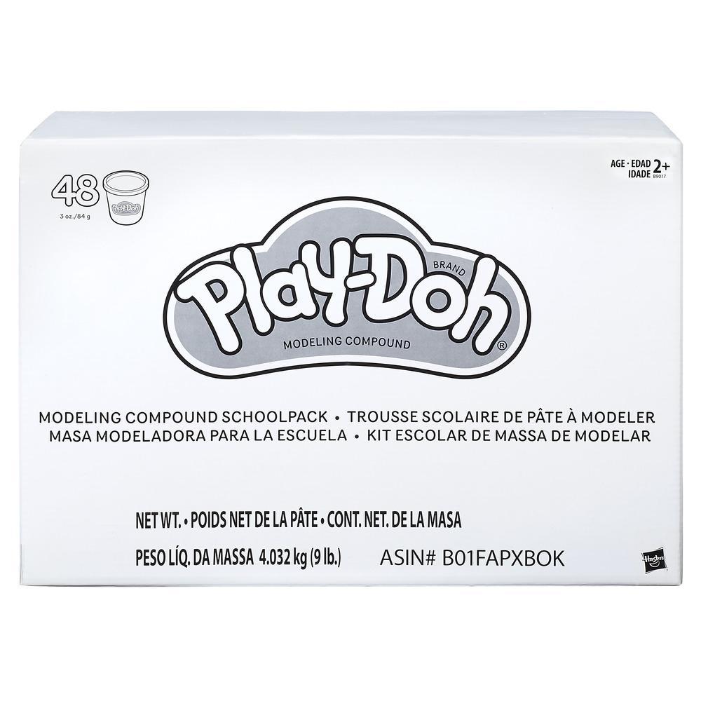 Play-Doh Schoolpack of 48 Cans Kids Toys - Image 2