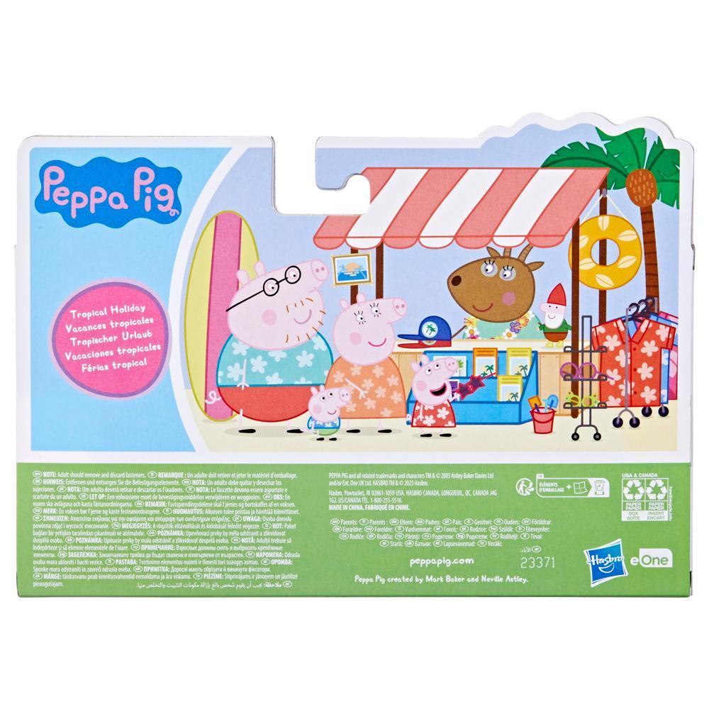 Peppa Pig Toys Peppas Family Holiday 4 Vacation-Themed Peppa Pig Figures Preschool Toys - Image 3