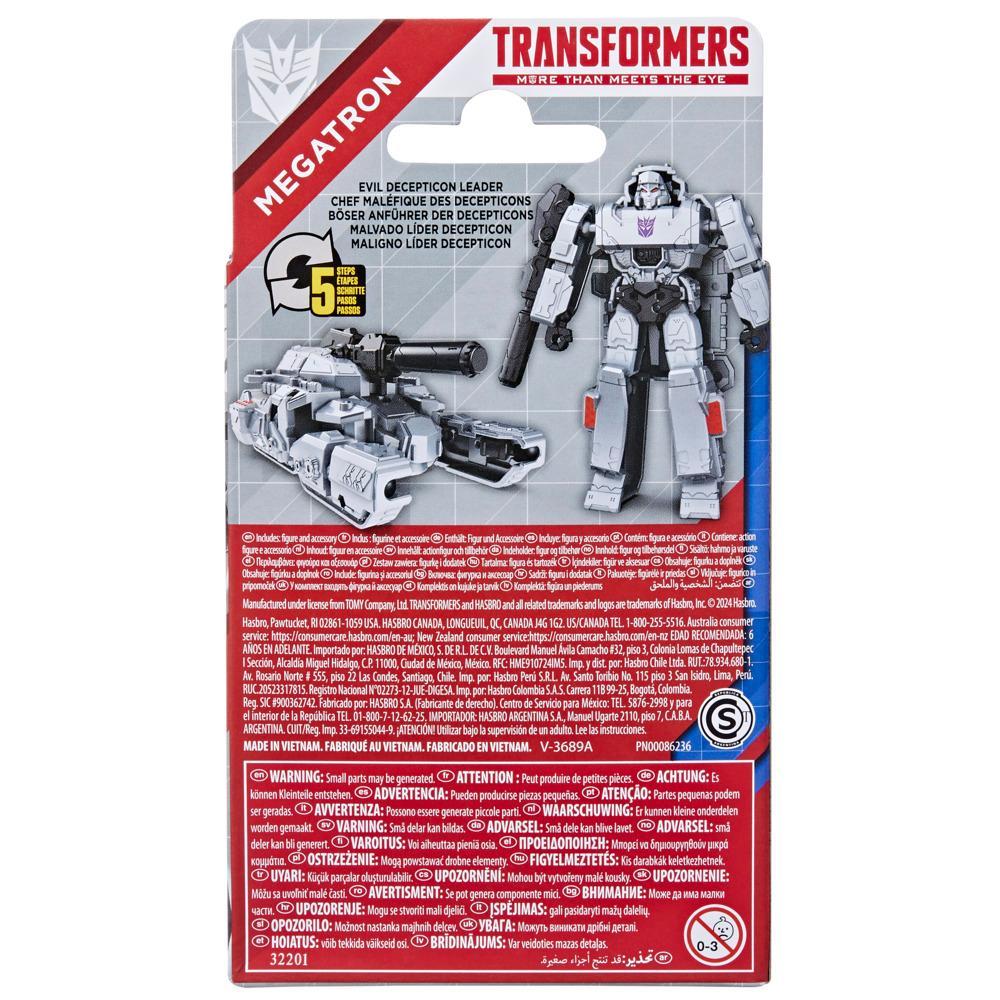 Transformers Toys Authentics Bravo Megatron 45 Action Figures for Kids Ages 6 - Image 3