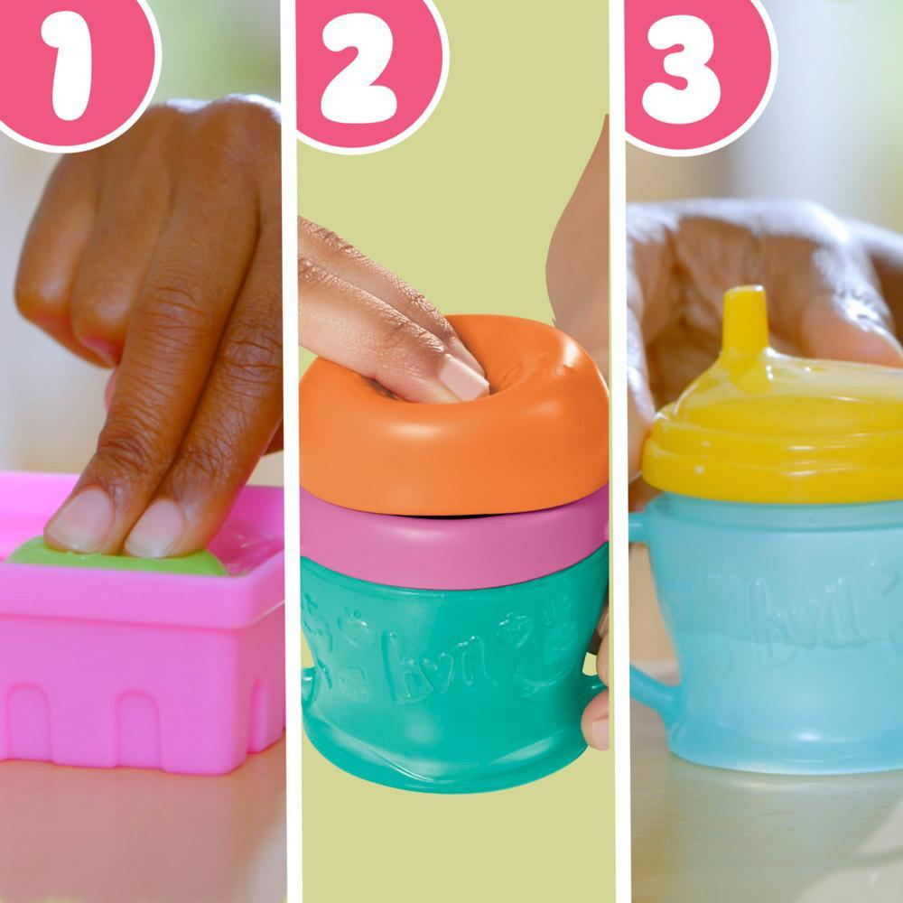 Baby Alive Fruity Sips Doll Lime Pretend Juicer Baby Doll Set Kids 3 and Up Black Hair - Image 5