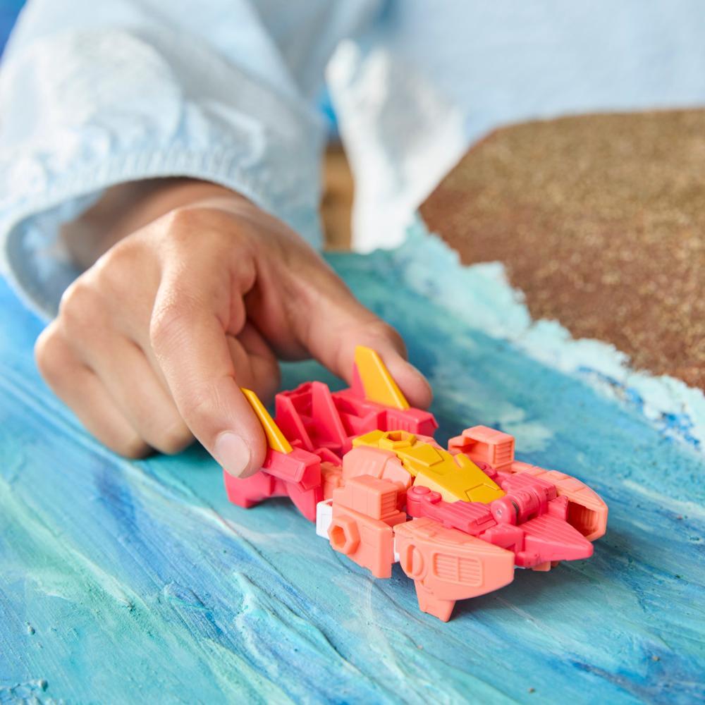 Transformers CYBERWORLD Cyber Changers Elita-1 Action Figure - Image 13