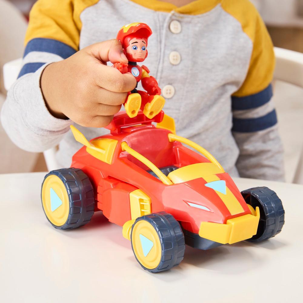 Marvel Iron Man and his Awesome Friends 2-In-1 Mech Suit Vehicle Set Ages 3 - Image 2