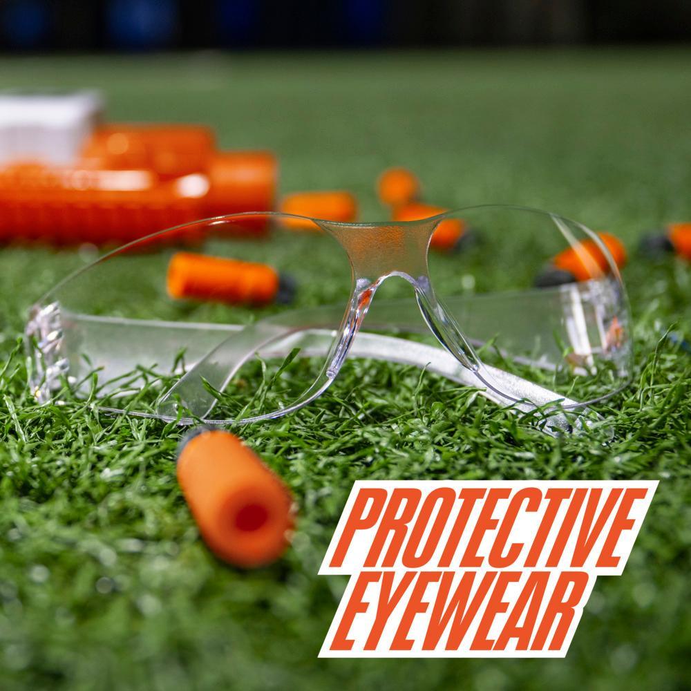 Nerf Pro Stryfe X Dart Blaster Battery 30 Nerf AccuStrike Half-Length Darts Magazine Eyewear - Image 4