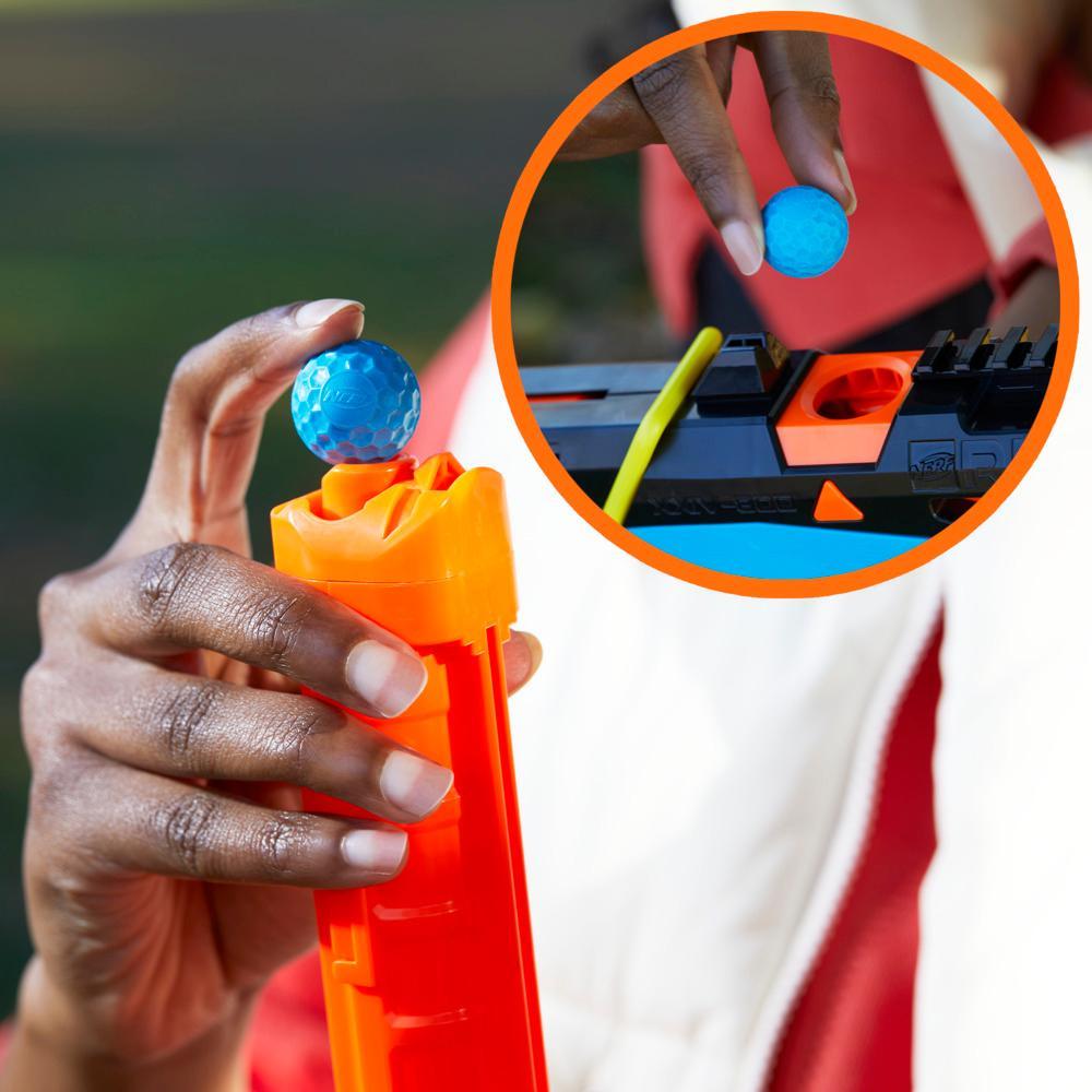 Nerf Rival Mirage XXIV-800 Blaster 10 Nerf Rival Accu-Rounds 8 Round External Magazine - Image 3