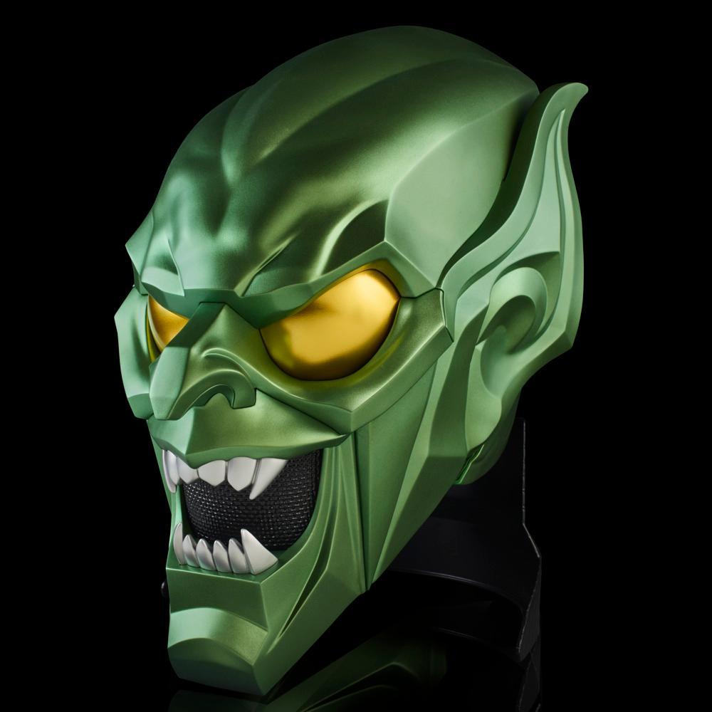 Marvel Legends Series Green Goblin Premium Adult Roleplay Helmet - Image 4