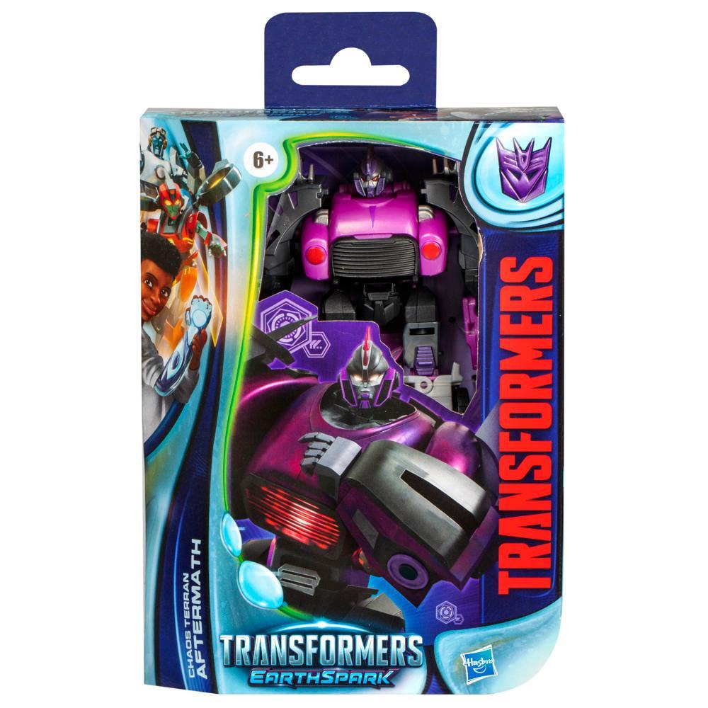 Transformers Toys EarthSpark Deluxe Class Chaos Terran Aftermath 5 Action Figure Ages 6 - Image 2