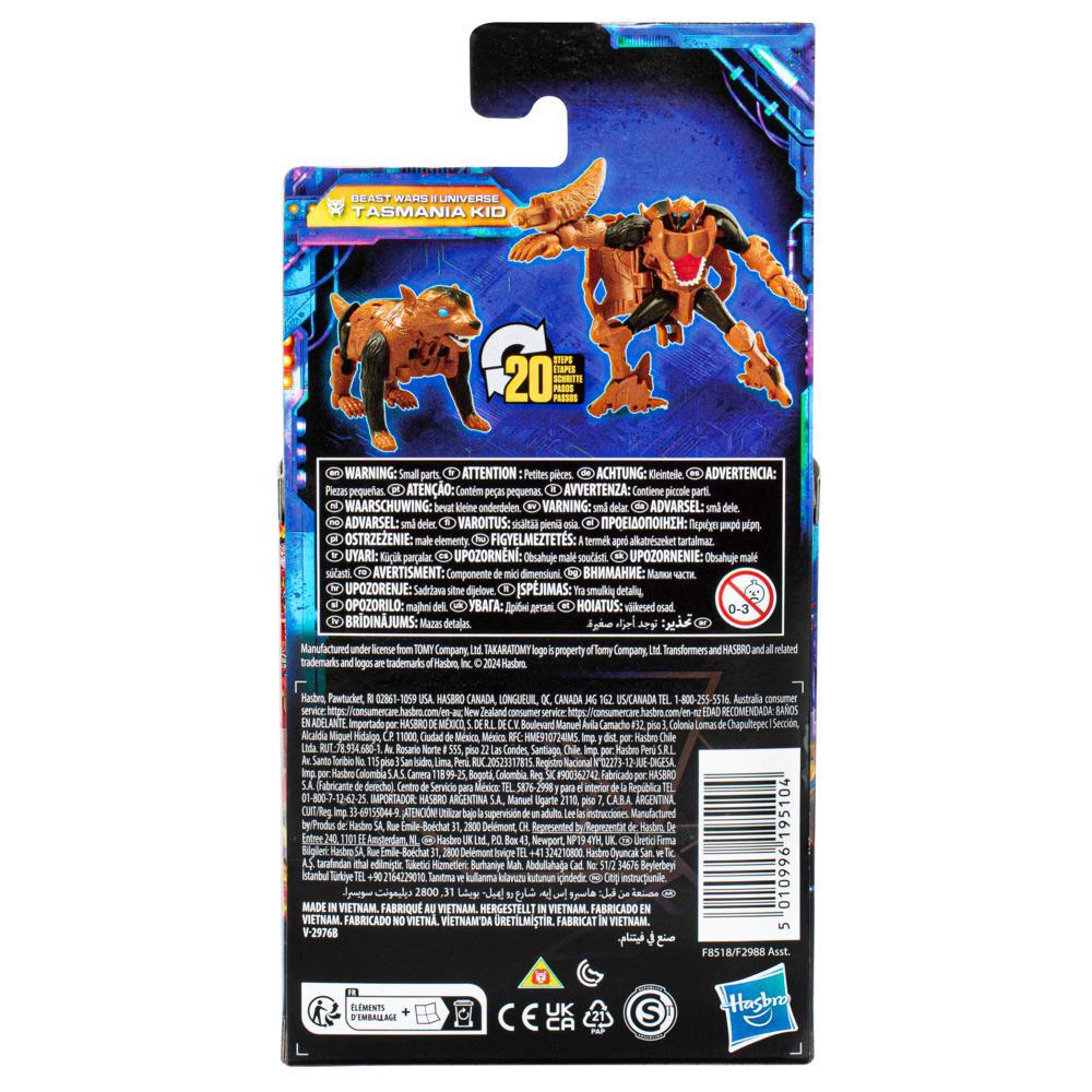 Transformers Legacy United Core Beast Wars II Universe Tasmania Kid 35 Action Figure 8 - Image 8