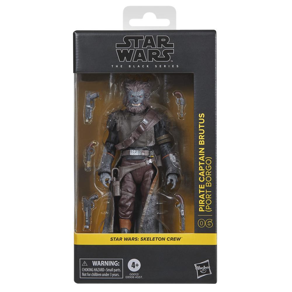 Star Wars The Black Series Pirate Captain Brutus Port Borgo Star Wars Skeleton Crew Action Figure 6