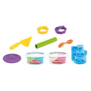 Play-Doh Creatin Cakes Playset with 2 Cans of Play-Doh Compound