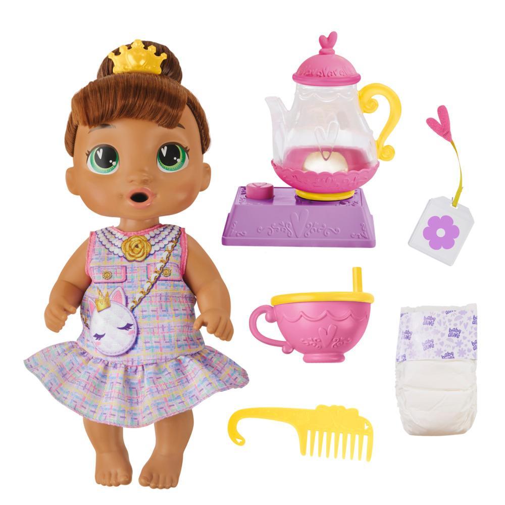 Baby Alive Bubbly Tea Party Sophia Sparkle Baby Doll - Image 6