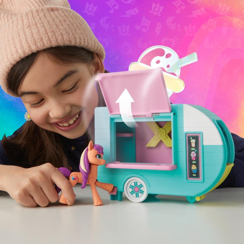 My Little Pony Toys Sunny Starscout Smoothie Truck Doll Kids Playset Toys for Girls Boys - Image 3