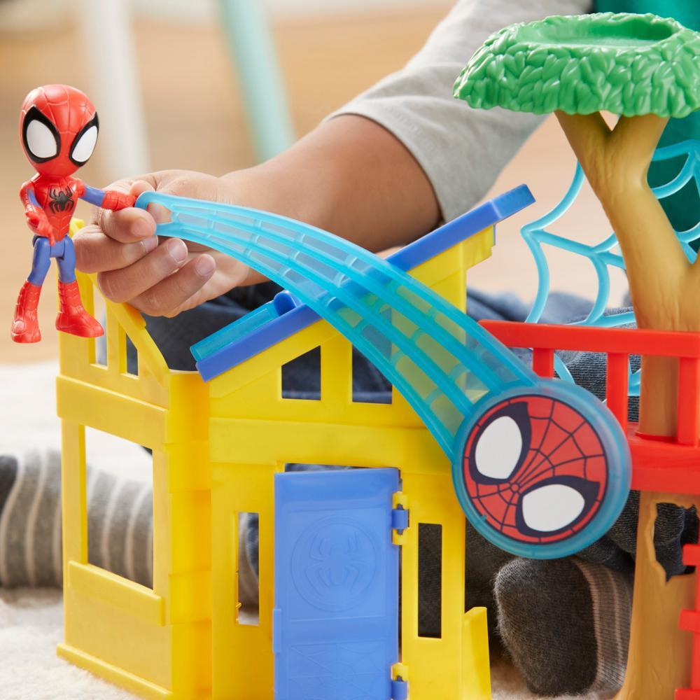 Marvel Spidey and His Amazing Friends Spidey Playground Playset with Spidey Action Figure - Image 4