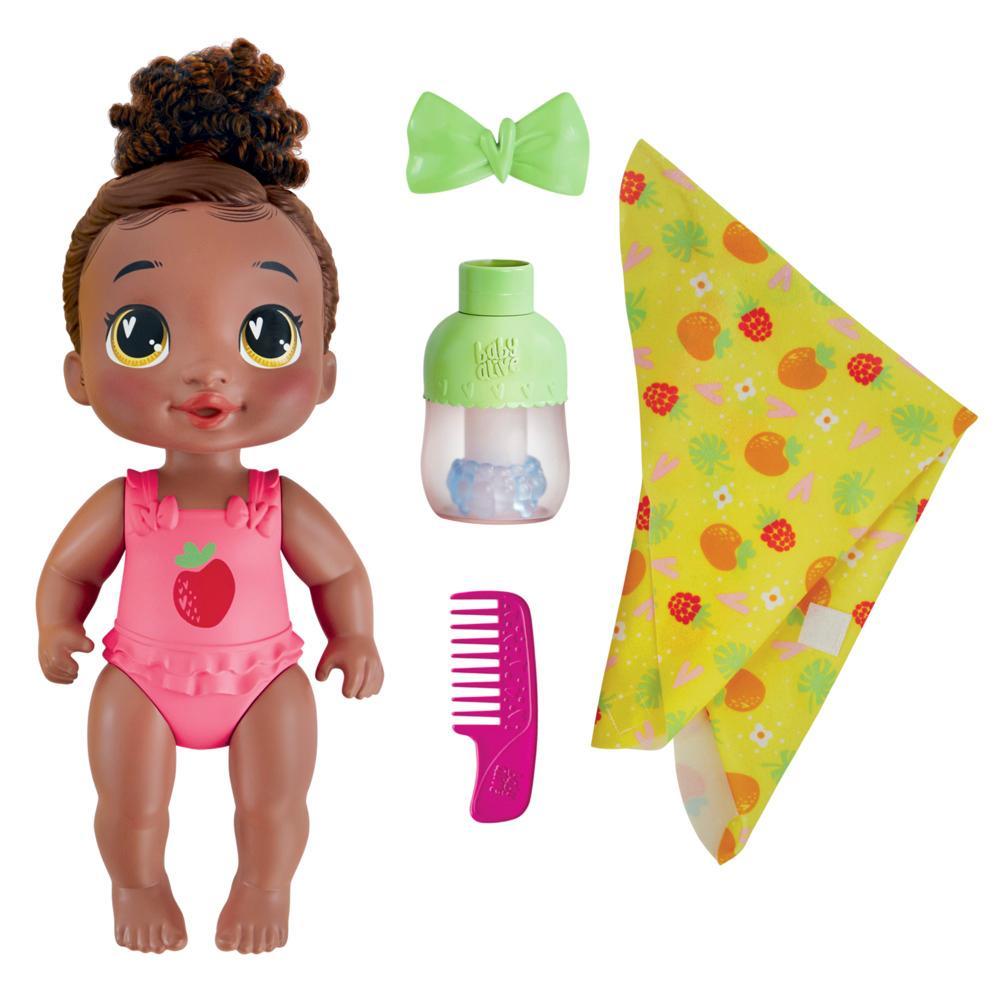Baby Alive Shampoo Snuggle Berry Boo Black Hair Water Baby Doll - Image 6