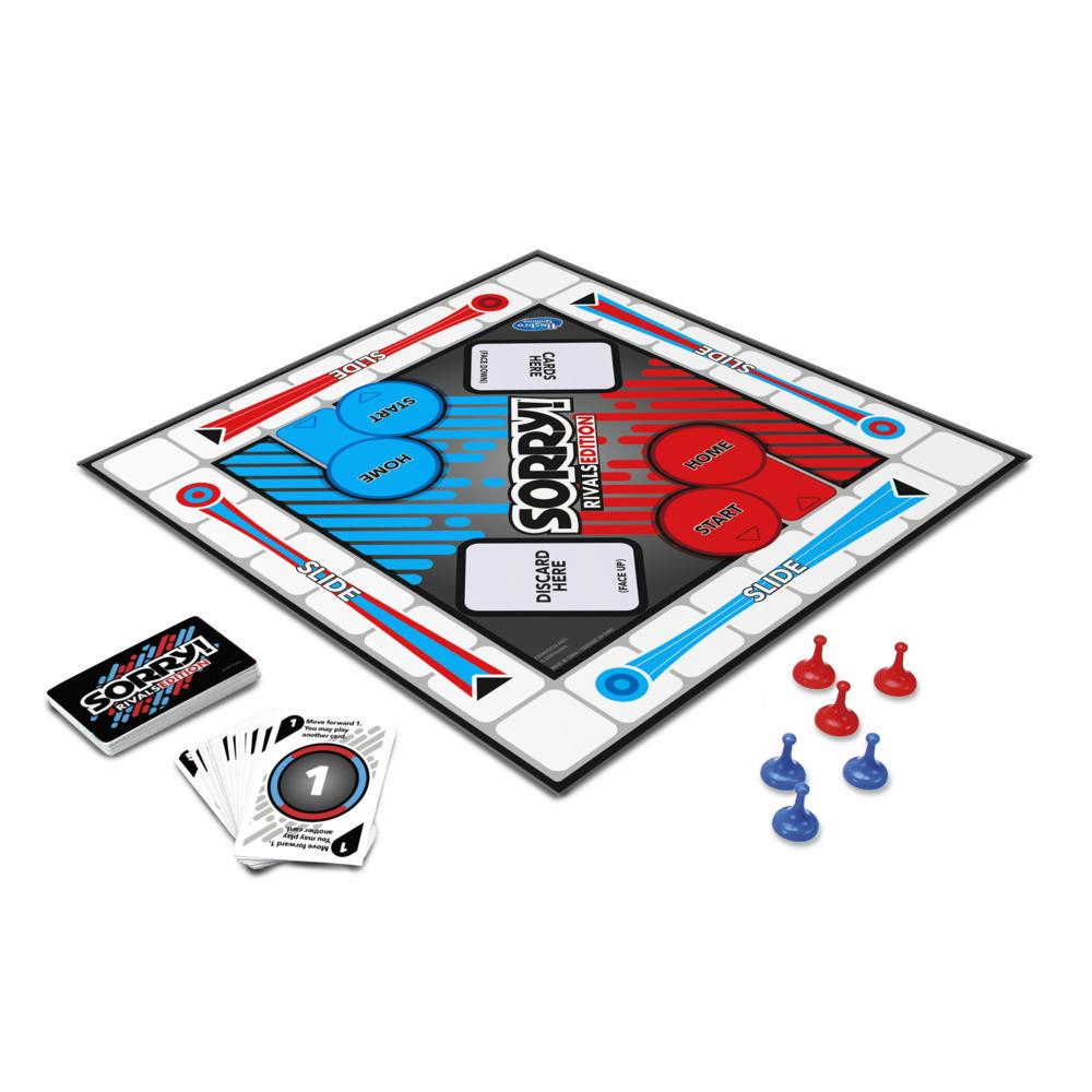 Sorry Rivals Edition Board Game 2 Player Game - Image 2