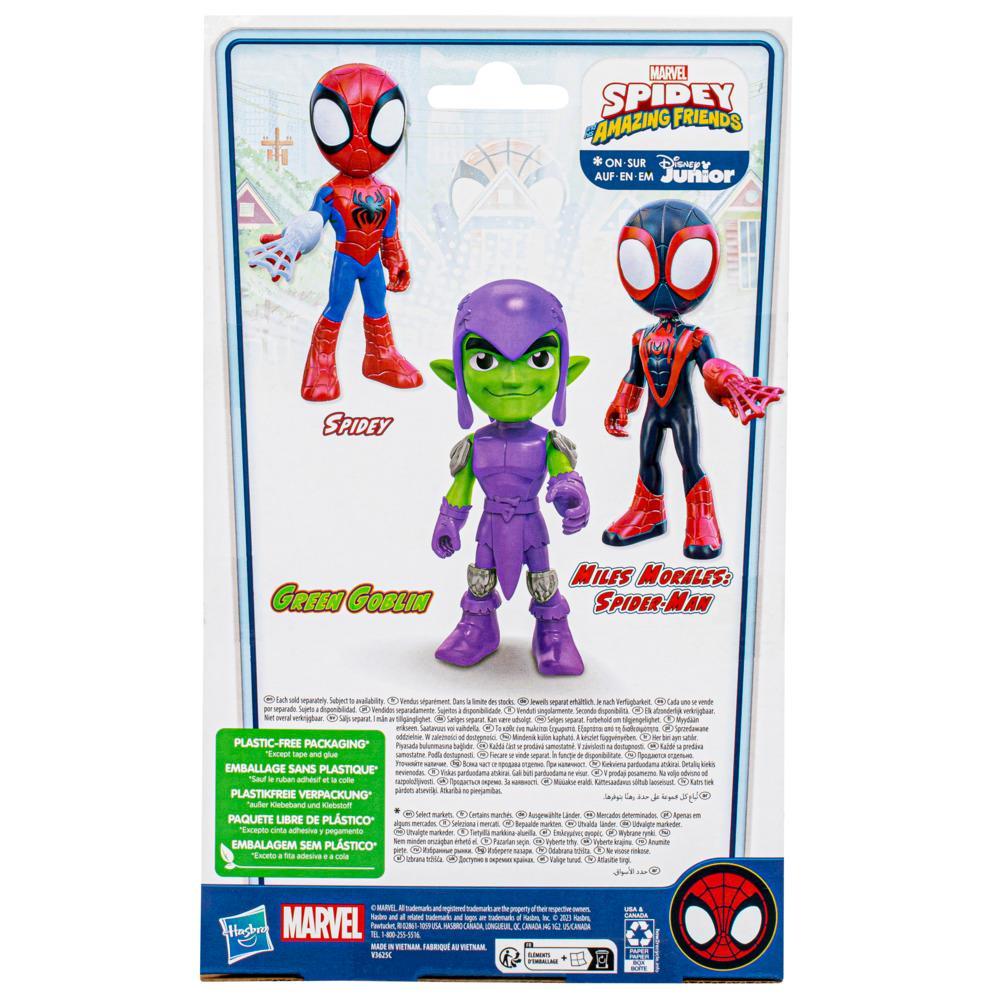 Marvel Spidey and His Amazing Friends Supersized Green Goblin Figure Preschool Toys - Image 3