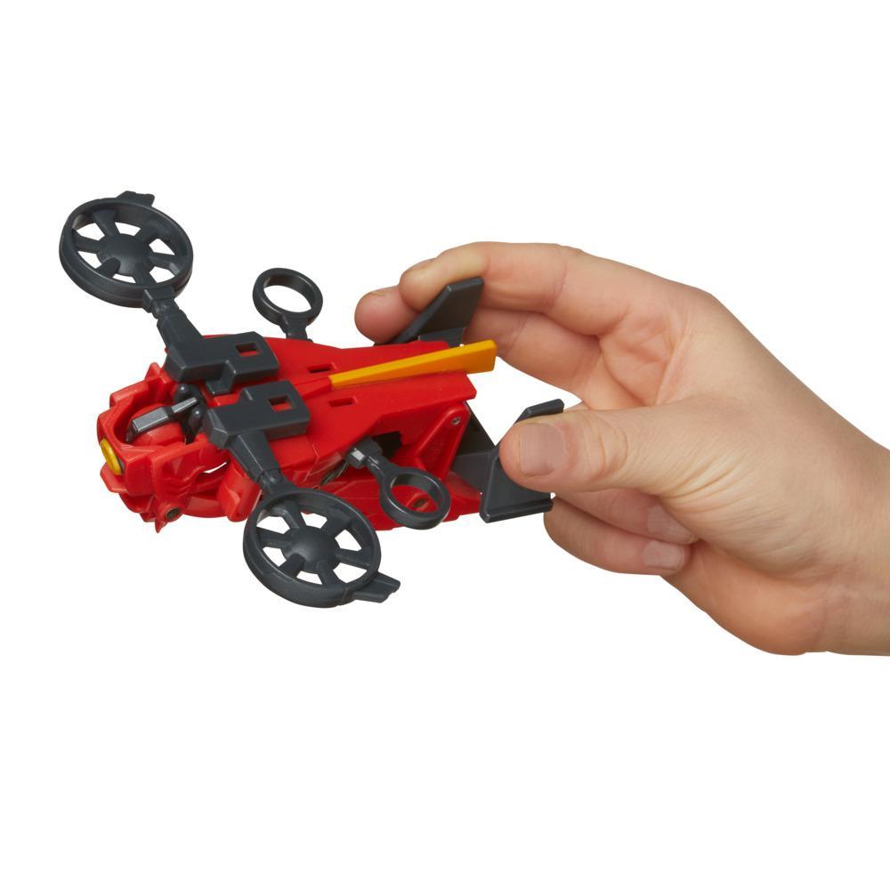 Transformers EarthSpark 1-Step Smash Changers Terran Twitch 4-Inch Action Figure Robot Toys for Boys and Girls 6 and Up - Image 5