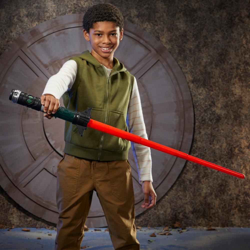 Star Wars Lightsaber Forge Kyber Core Baylan Skoll Orange Customizable Lightsaber - Image 9