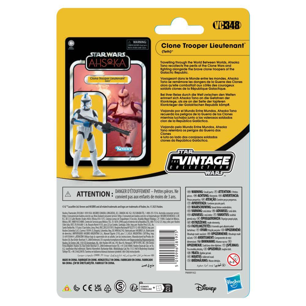 Star Wars The Vintage Collection Clone Trooper Lieutenant Teth Action Figure 375 - Image 8