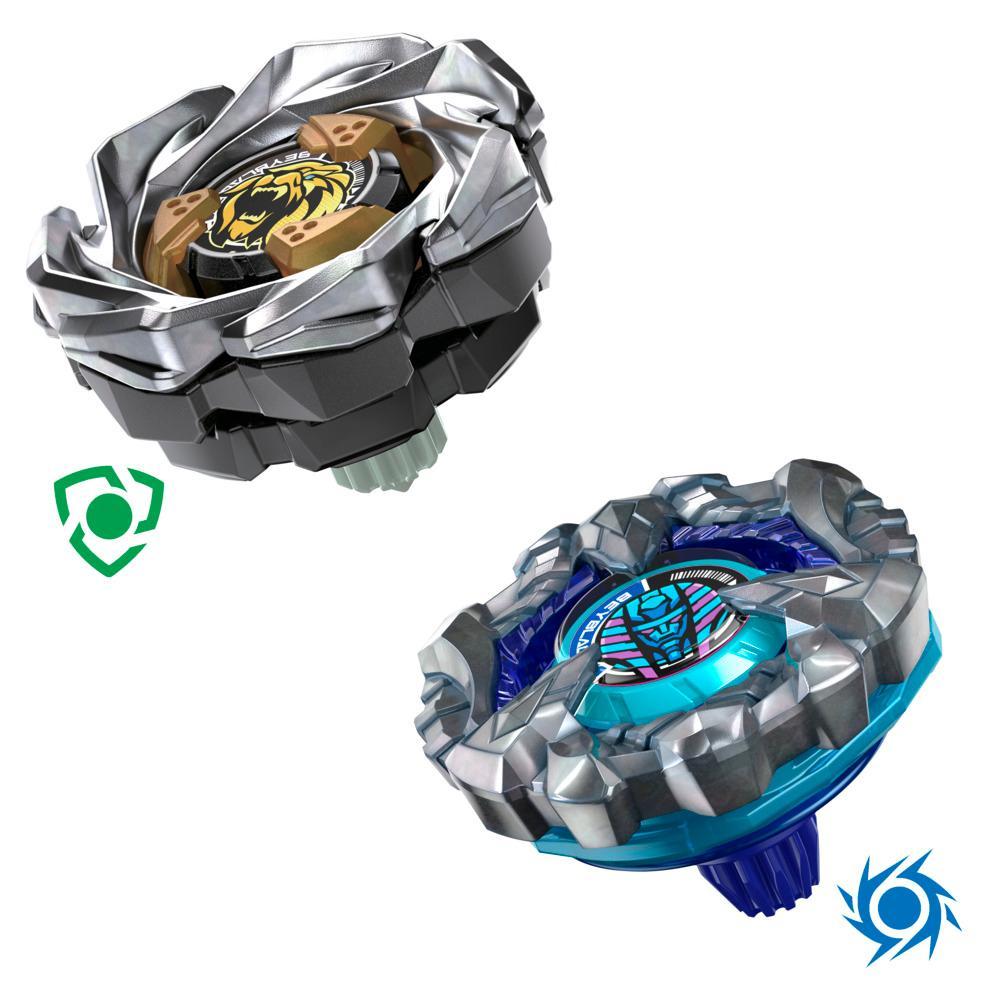 Beyblade X Cowl Sphinx 1-80GF Crest Leon 7-60GN Dual Pack Set - Image 6