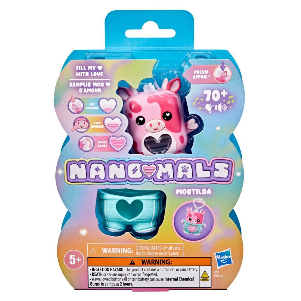 Hasbro Nano-mals?Mootilda the Pink Cow Electronic Fidget Pet - Image 7