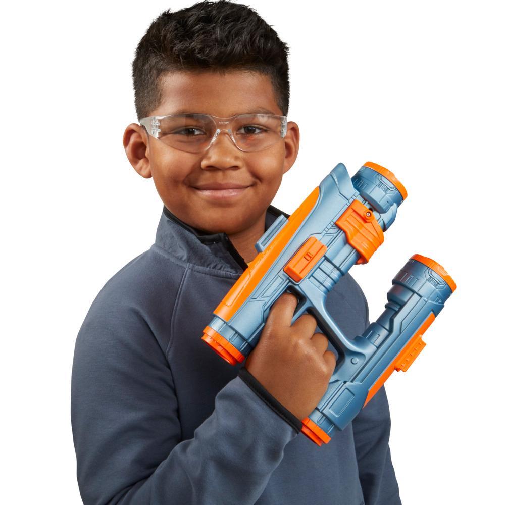 Marvel Studios Guardians of the Galaxy Vol 3 Nerf Star-Lord Quad Blaster Role Play Toy 3 Darts - Image 2