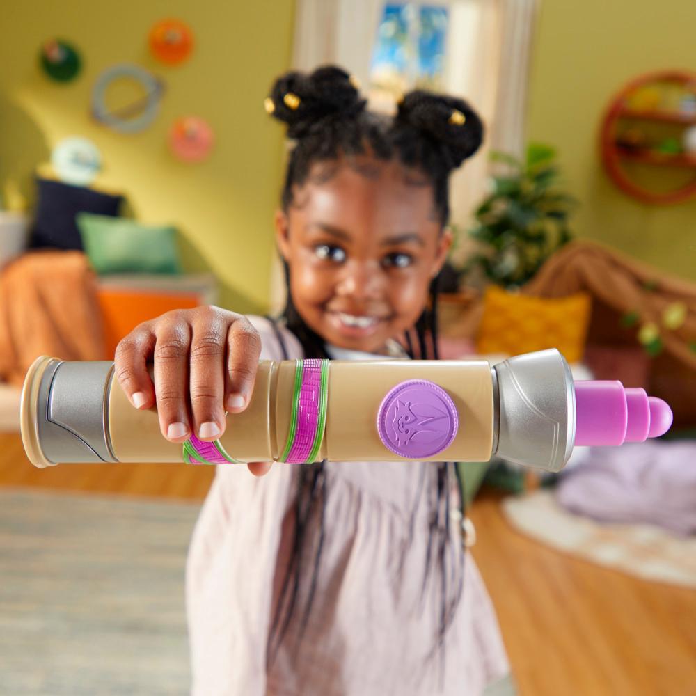 Star Wars Lys Solay Purple Extendable Lightsaber Star Wars Toys Preschool Toys - Image 5