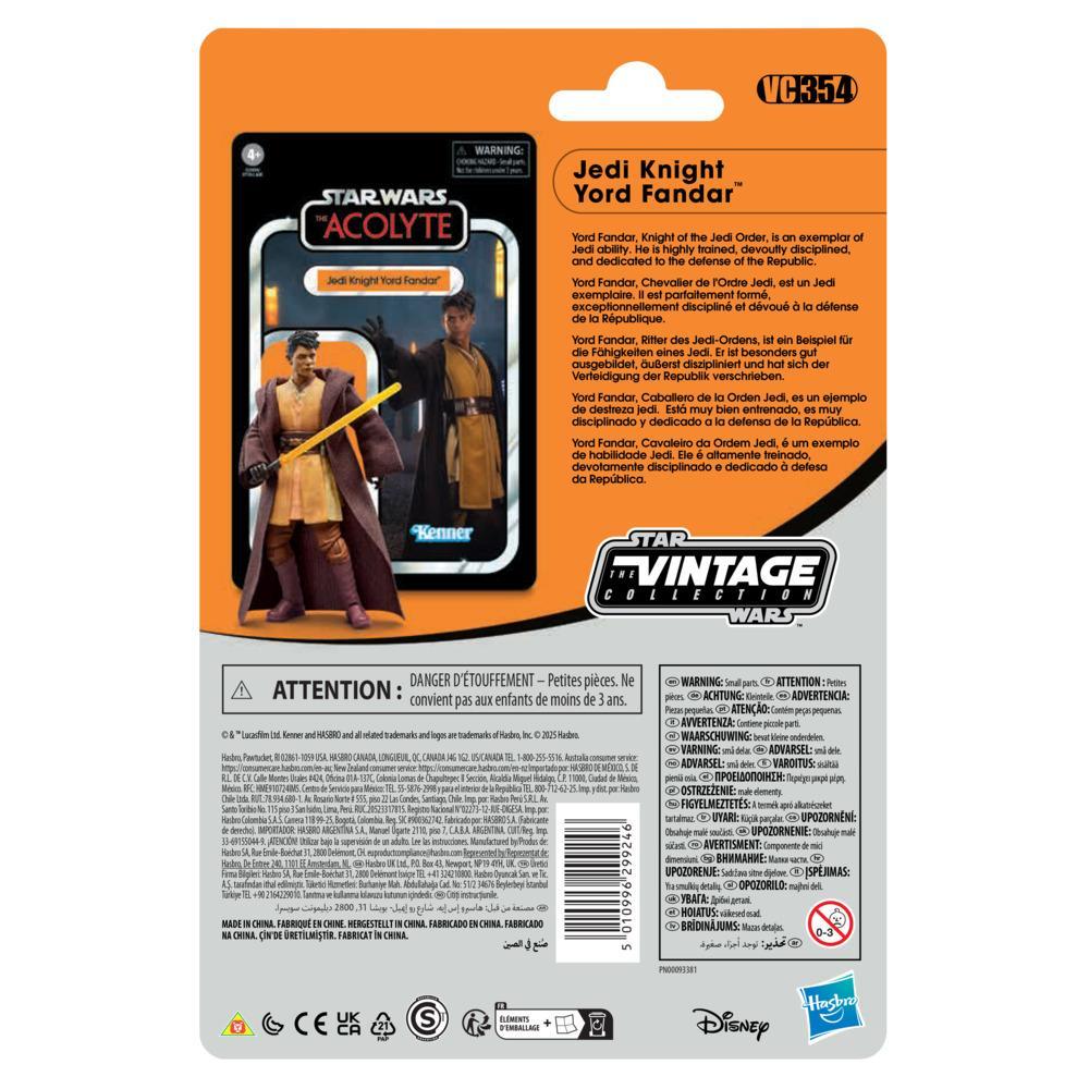 Star Wars The Vintage Collection Jedi Knight Yord Fandar Action Figure 375 - Image 8