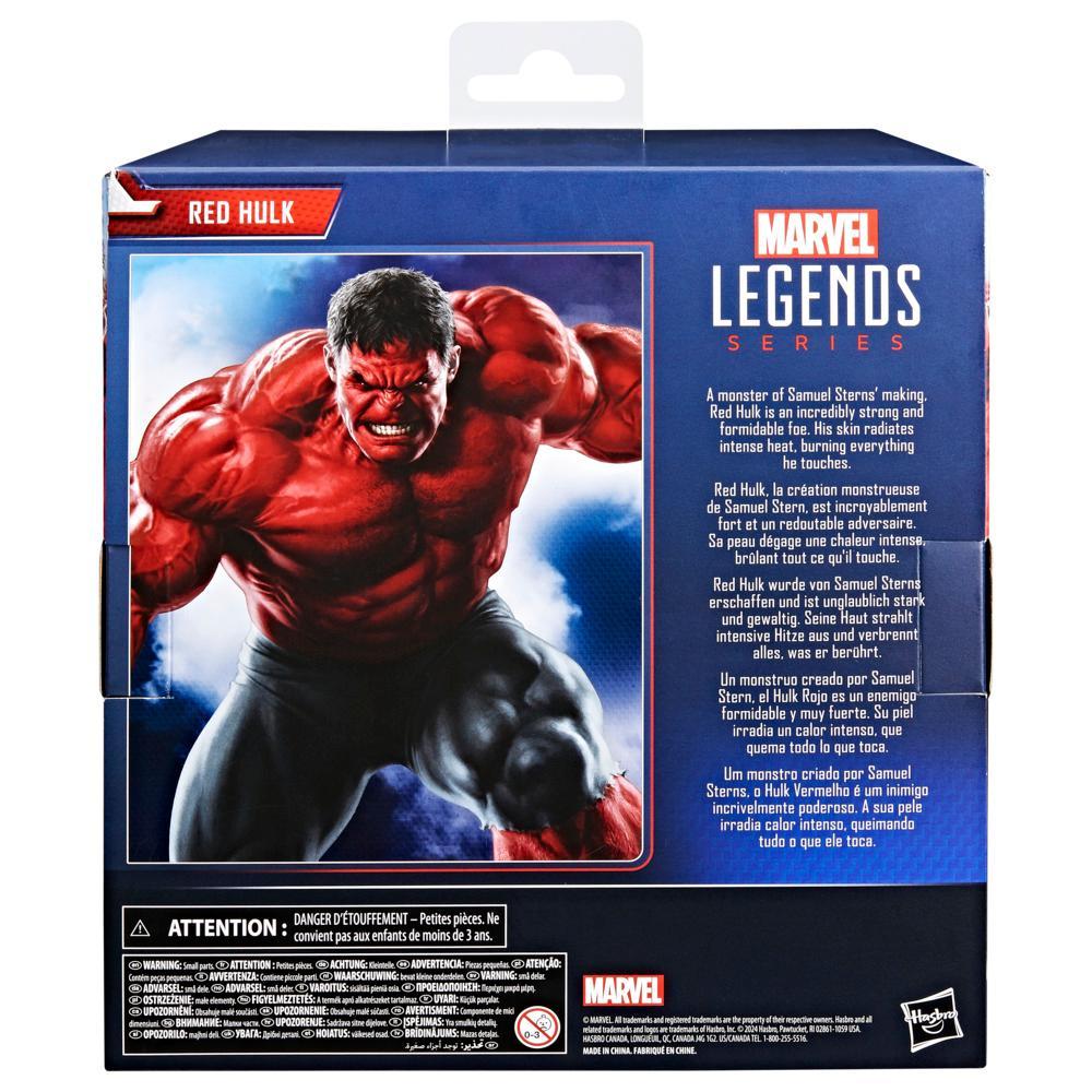 Marvel Legends Series Red Hulk Captain America Brave New World 6 Inch Action Figure - Image 8