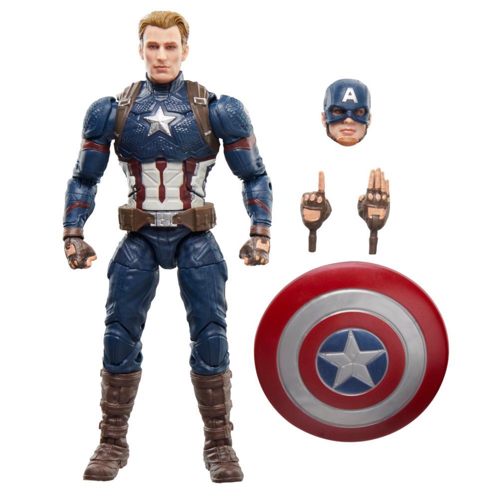 Marvel Legends Series Captain America Avengers Endgame Collectible Action Figure 6 - Image 6